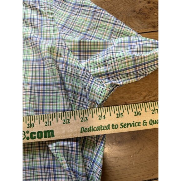 Ralph Lauren Plaid Performance Shirt Size Large Button Down Men Shirt Cotton - Picture 5 of 12